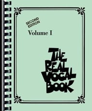 The Real Vocal Book Volume 1 piano sheet music cover
